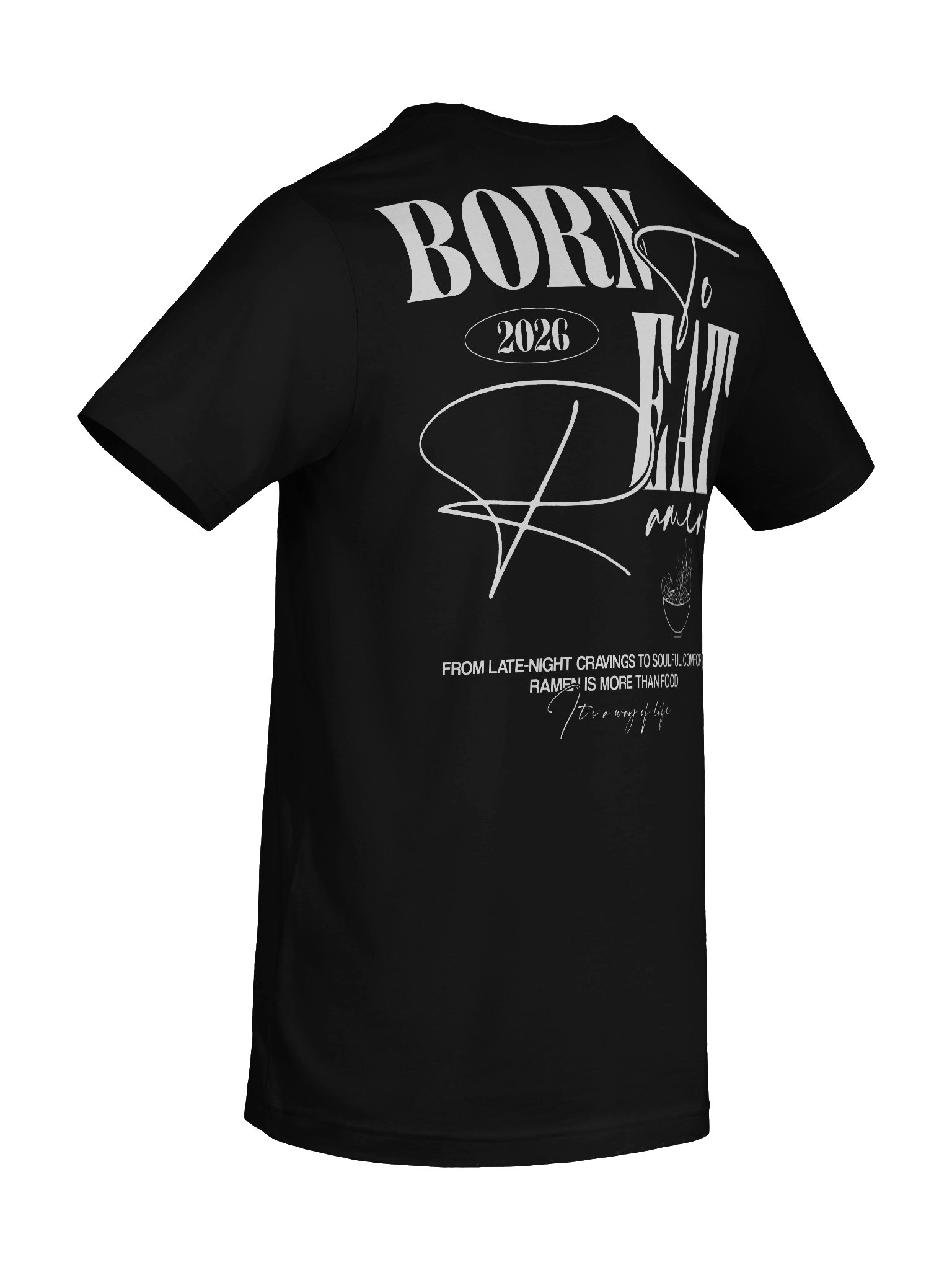 Typography Comfort T-Shirt Dark product image (10)