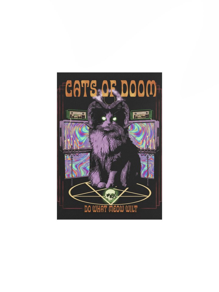 CATS OF DOOM PSYCHO POSTER product image (1)