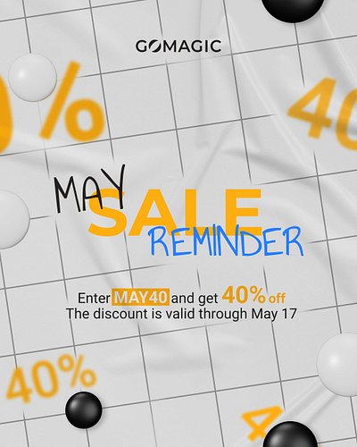⏰ Friendly reminder: 40% OFF is about end ⏰

Our May Sale is still live if you want a little extra time to sharpen your skill...
