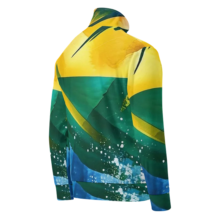 Abstract Diplomat Print - SVG - Caribbean Apples | Unisex Track Jacket product image (2)