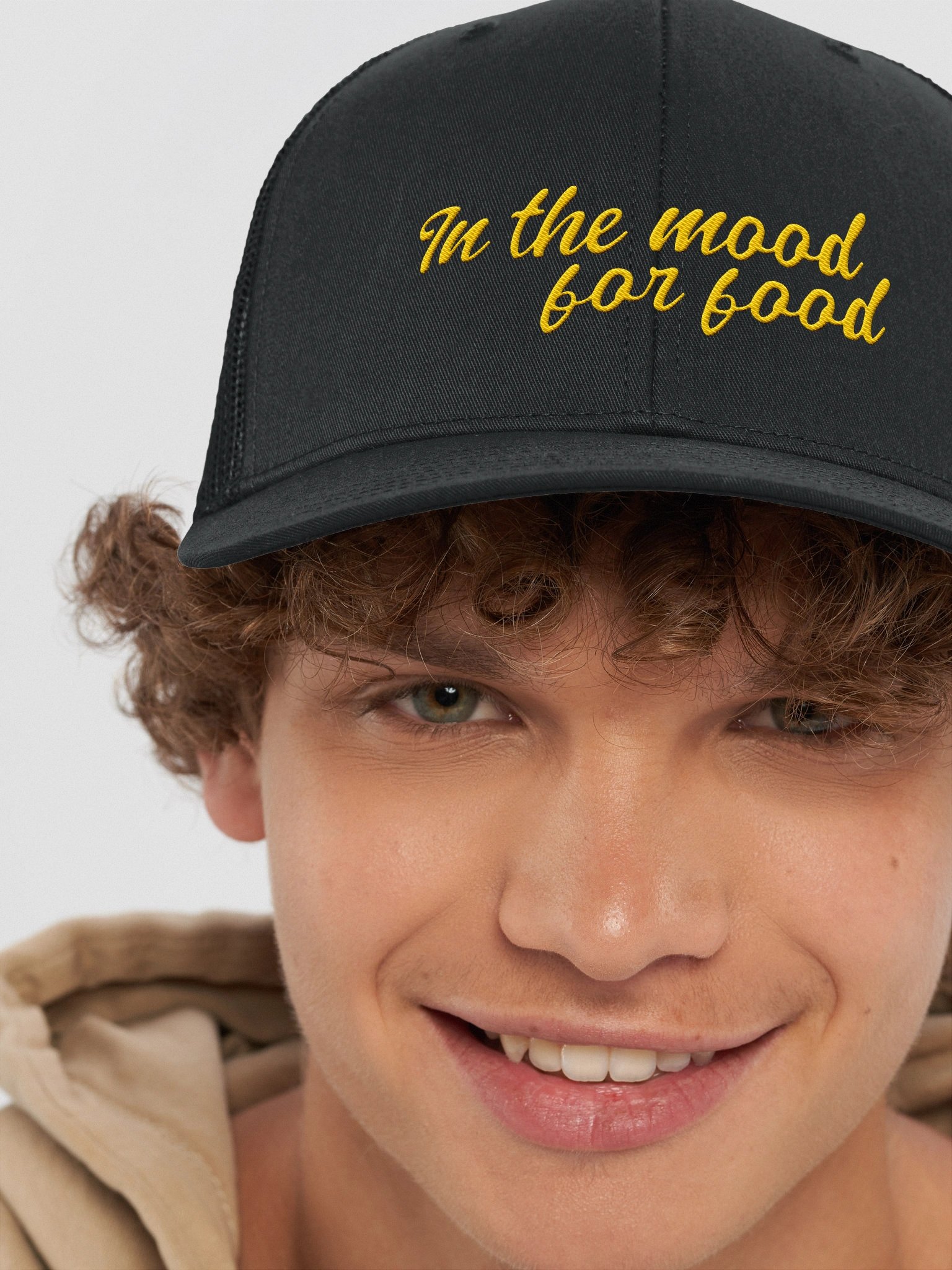 In The Mood For Food | Trucker Cap – Mustard product image (8)