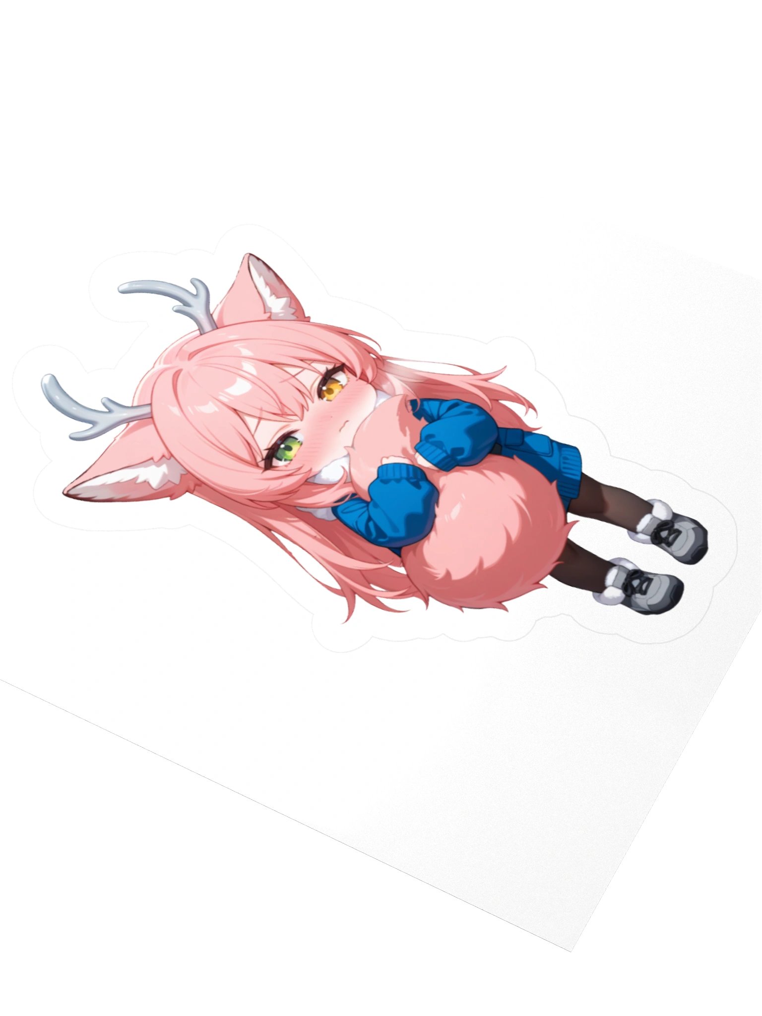 Cold Tail – Full Body Fox Sticker product image (3)