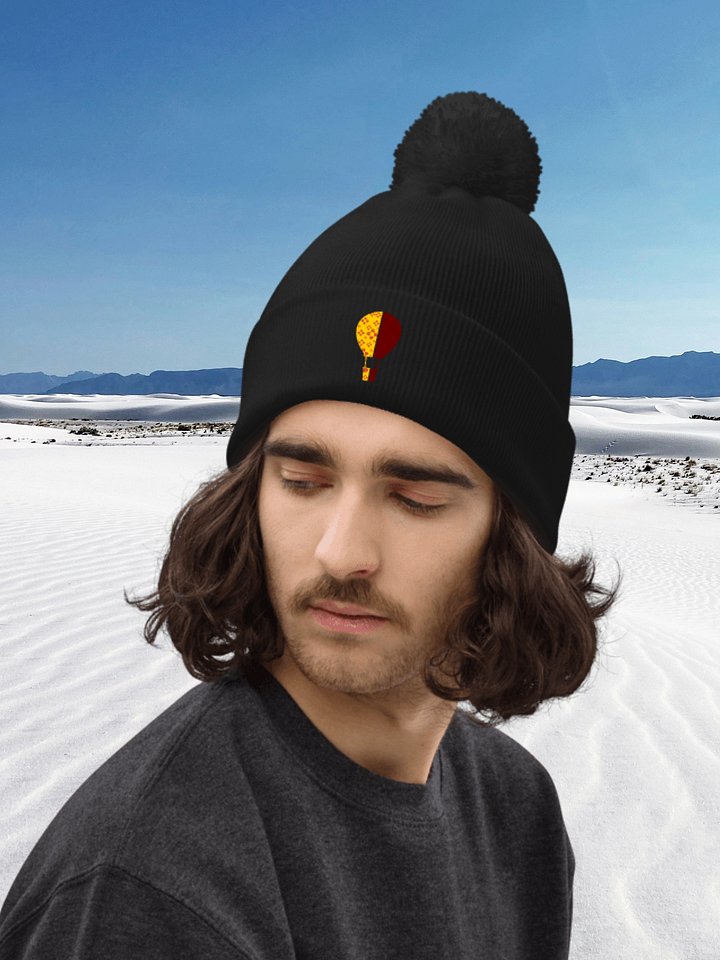Zia Symbols Hot Air Balloon Pom-Pom Beanie product image (1)