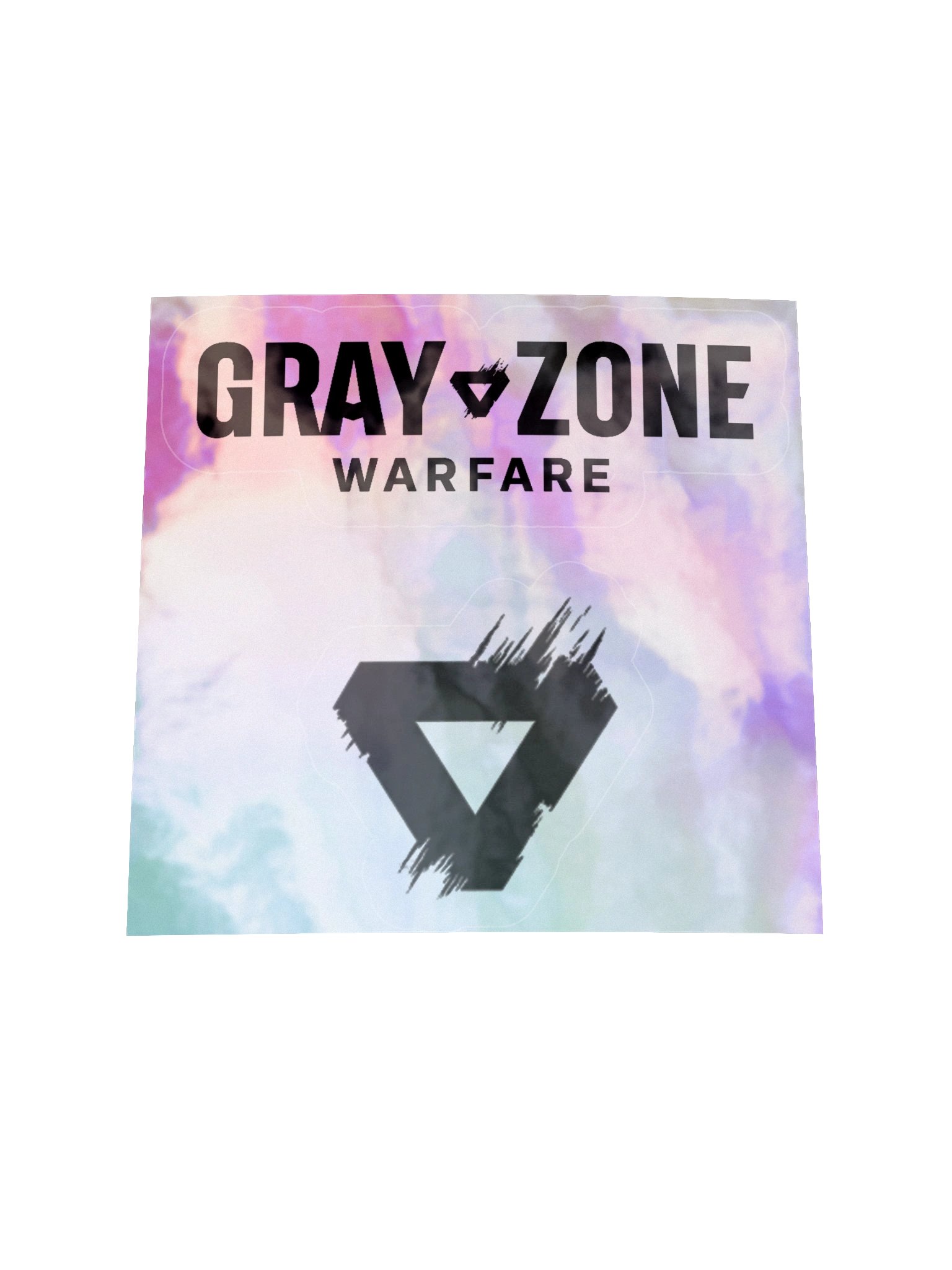 Gray Zone Warfare Holograhic Sticker - Black product image (1)