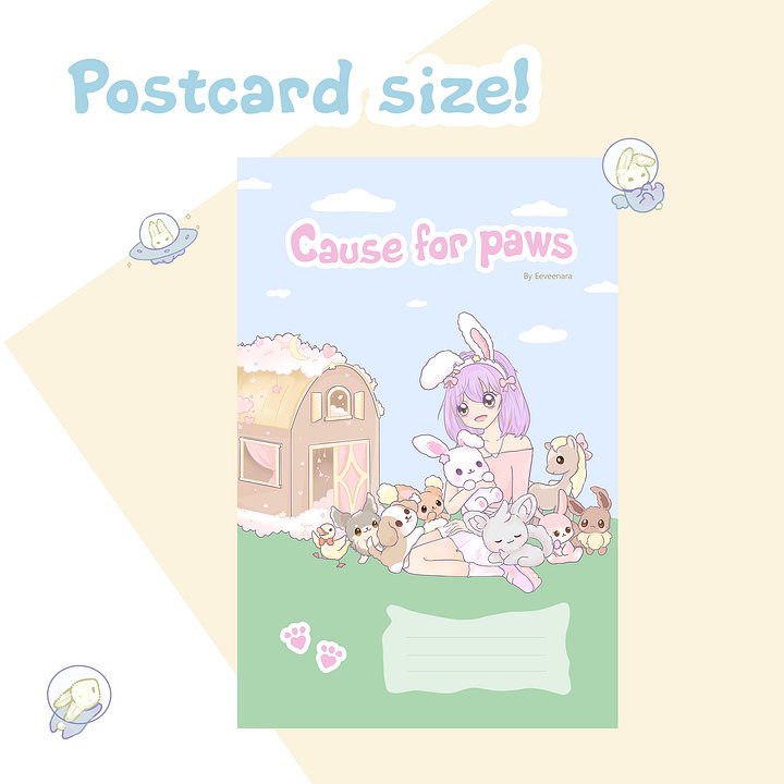 Cause For Paws Autographed Souvenir Card product image (2)
