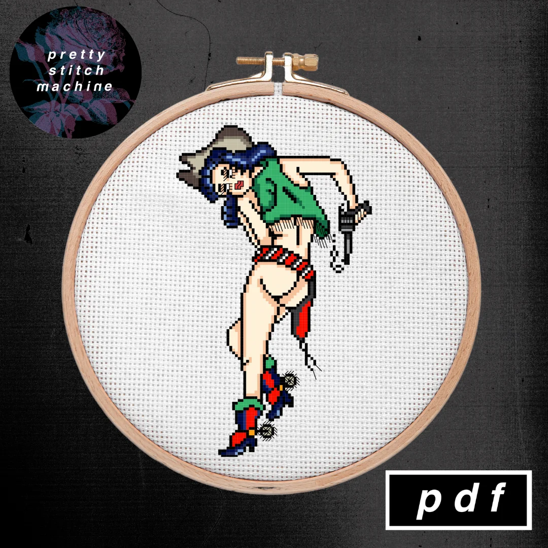 Bert Grimm Cowgirl Pin Up Pattern product image (2)