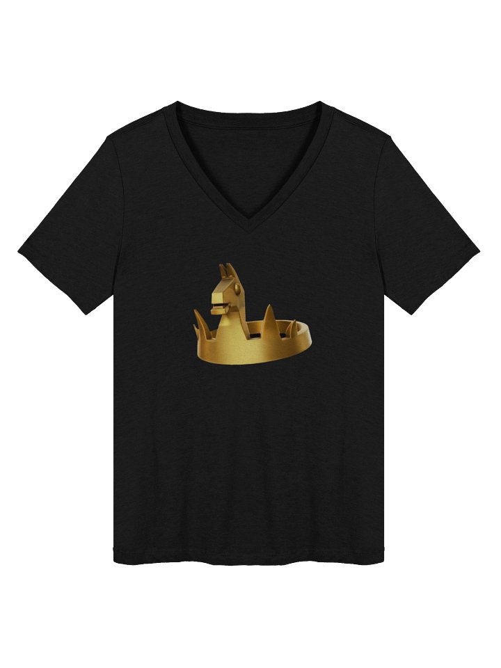 Crown win Bella+Canvas Women's Relaxed V-Neck T-Shirt product image (1)