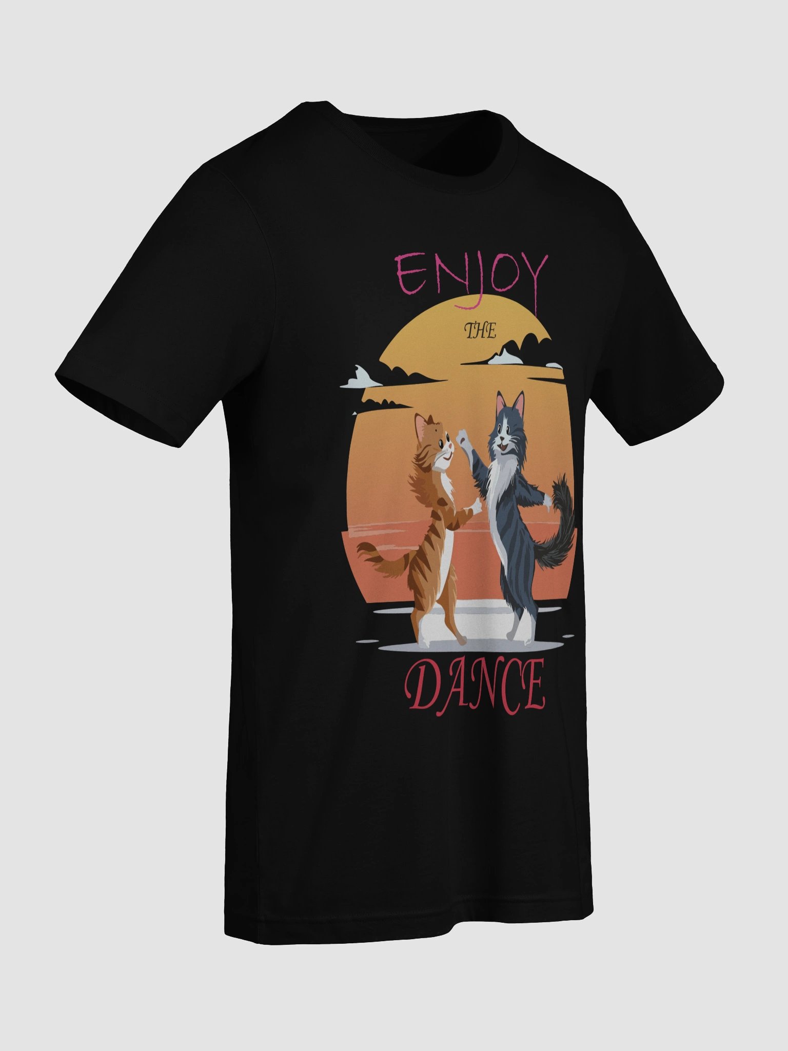 Sunset Dance Cats T-Shirt product image (9)