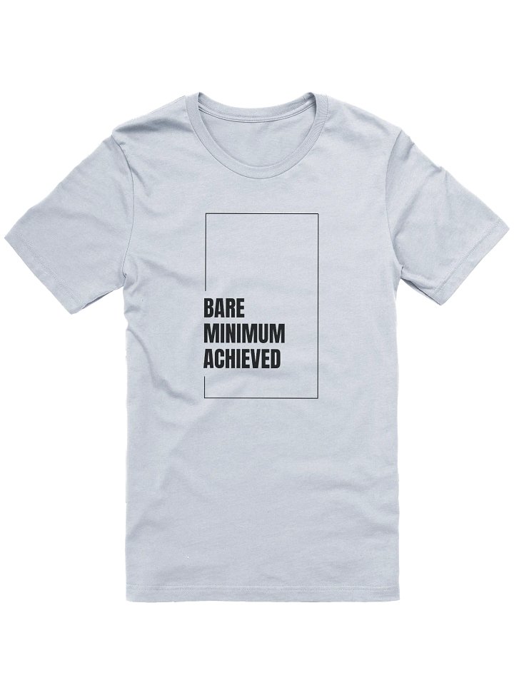 Bare Minimum Tee (Light) product image (1)