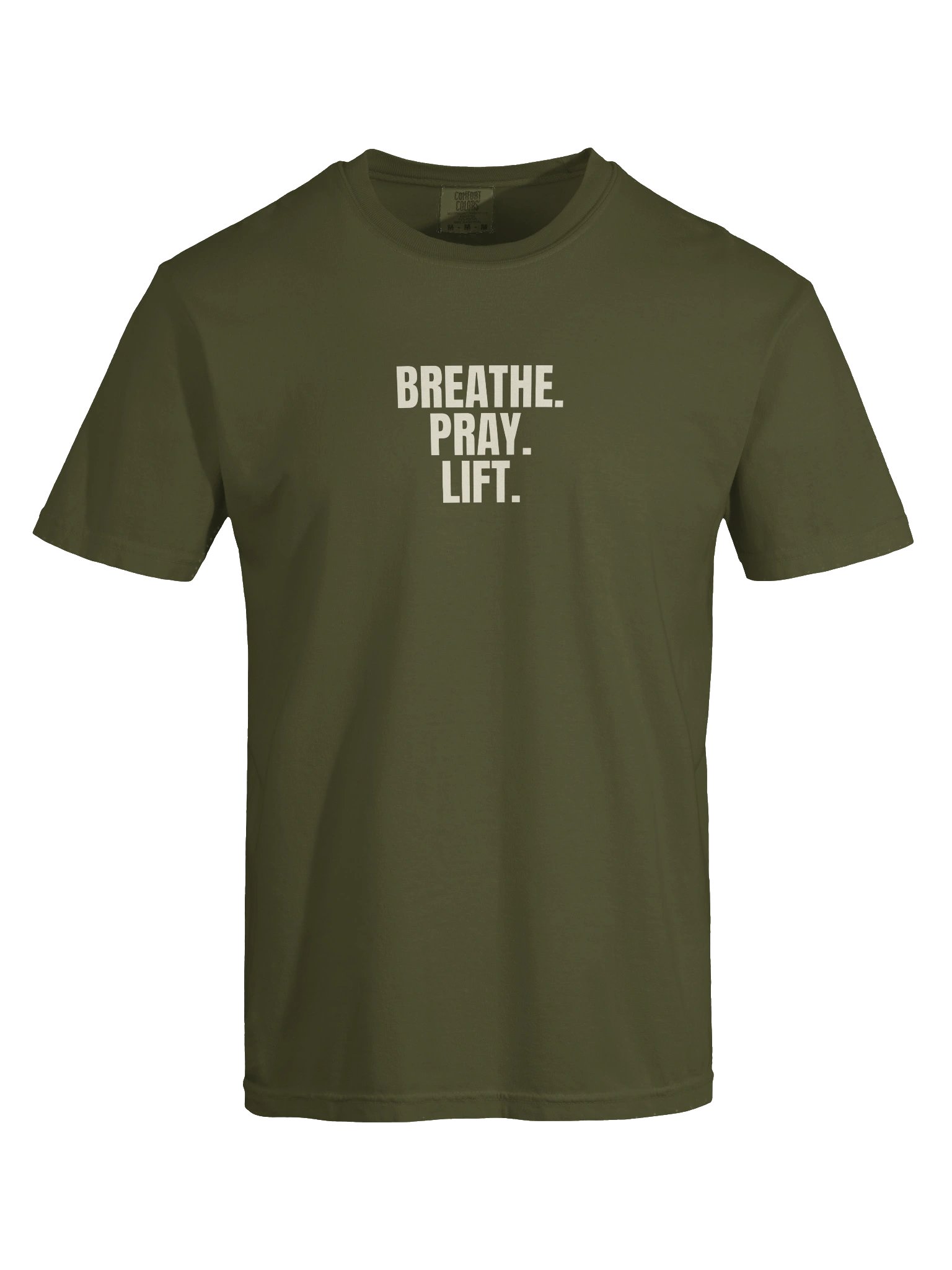 Breathe. Pray. Lift. — Heavyweight Tee product image (9)