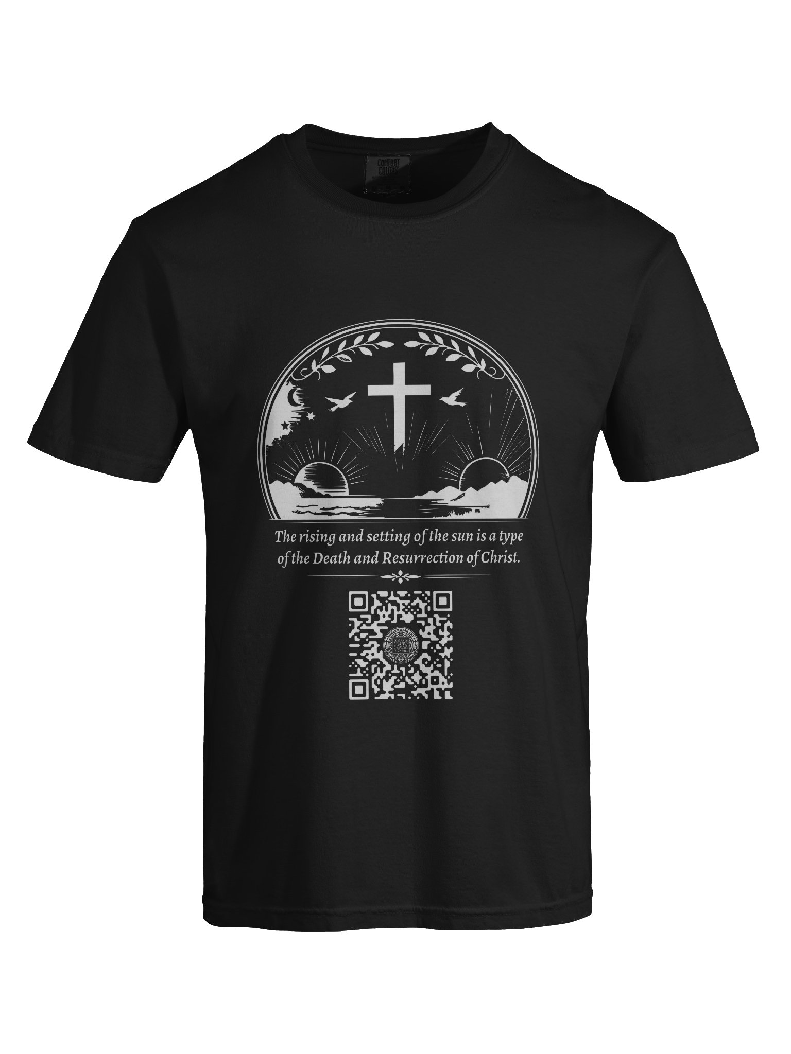 Rising and Setting of the Sun (White on Black/Color) product image (56)