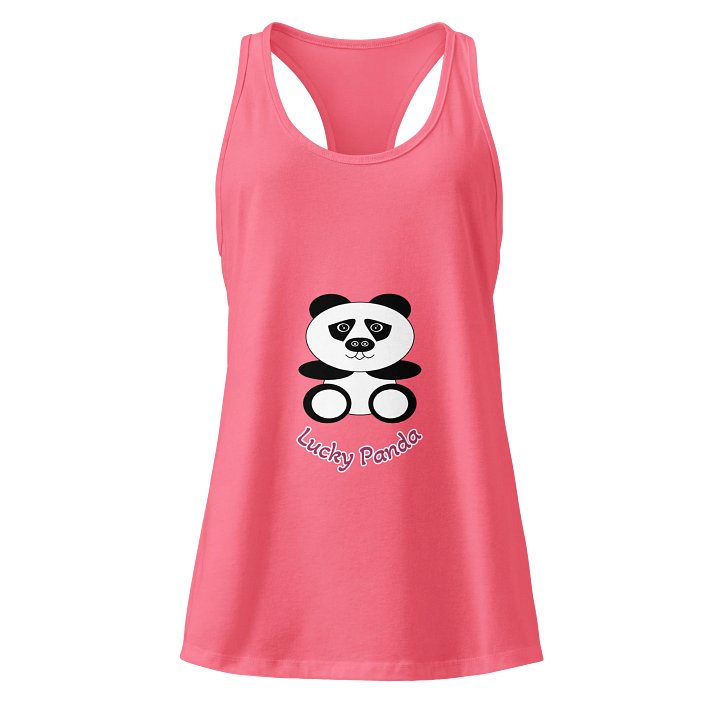 Playful Panda Racerback Tank product image (9)