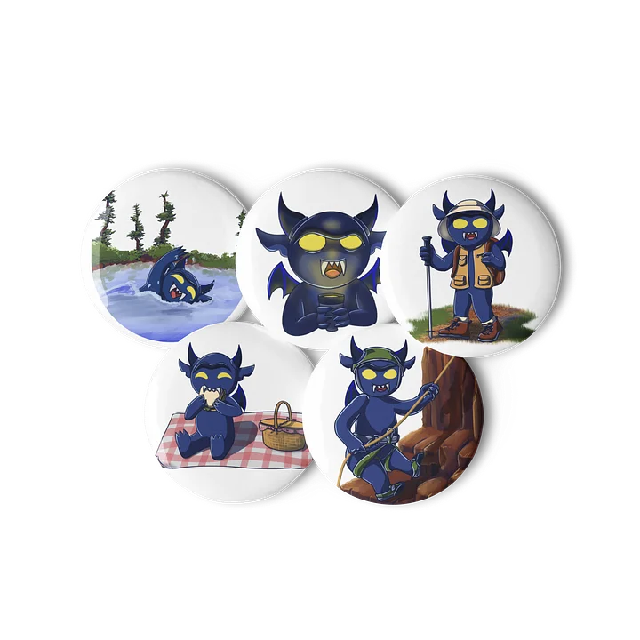 Wild Wonders Wait Badge Pin Set product image (3)