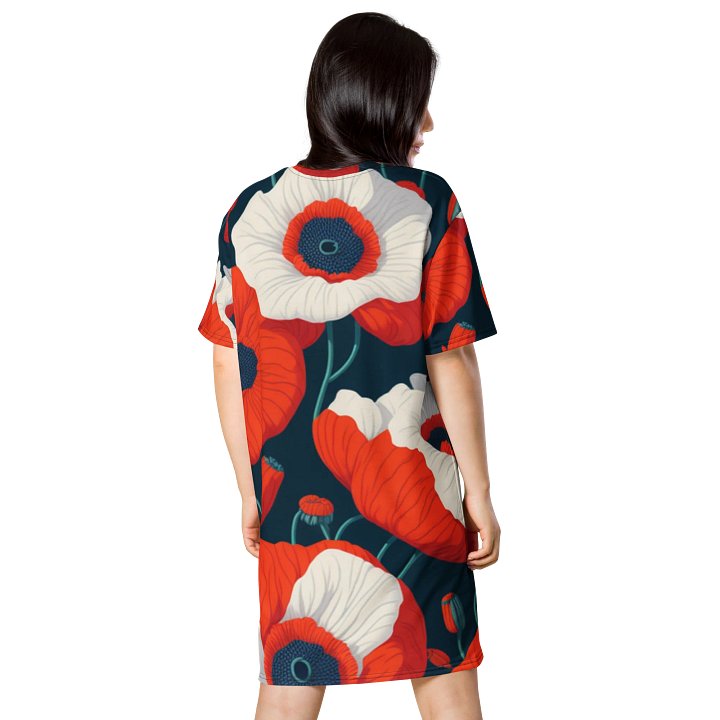 Barry Grady 'Poppies' T-Shirt Dress product image (2)