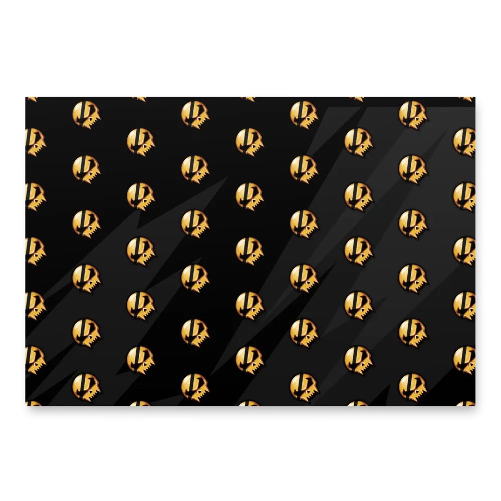 Skull Man Wrapping Paper product image (1)