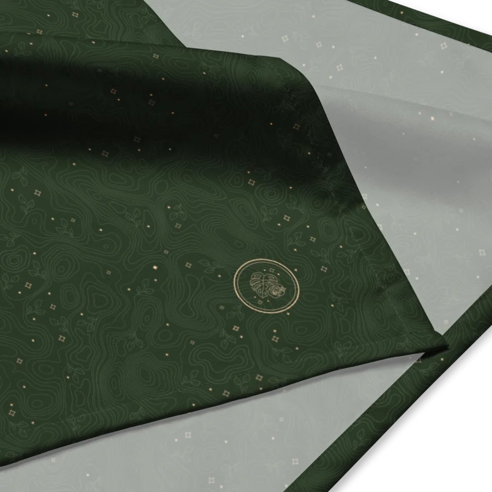 Thorne Topography Bandana (Medium Green) product image (2)