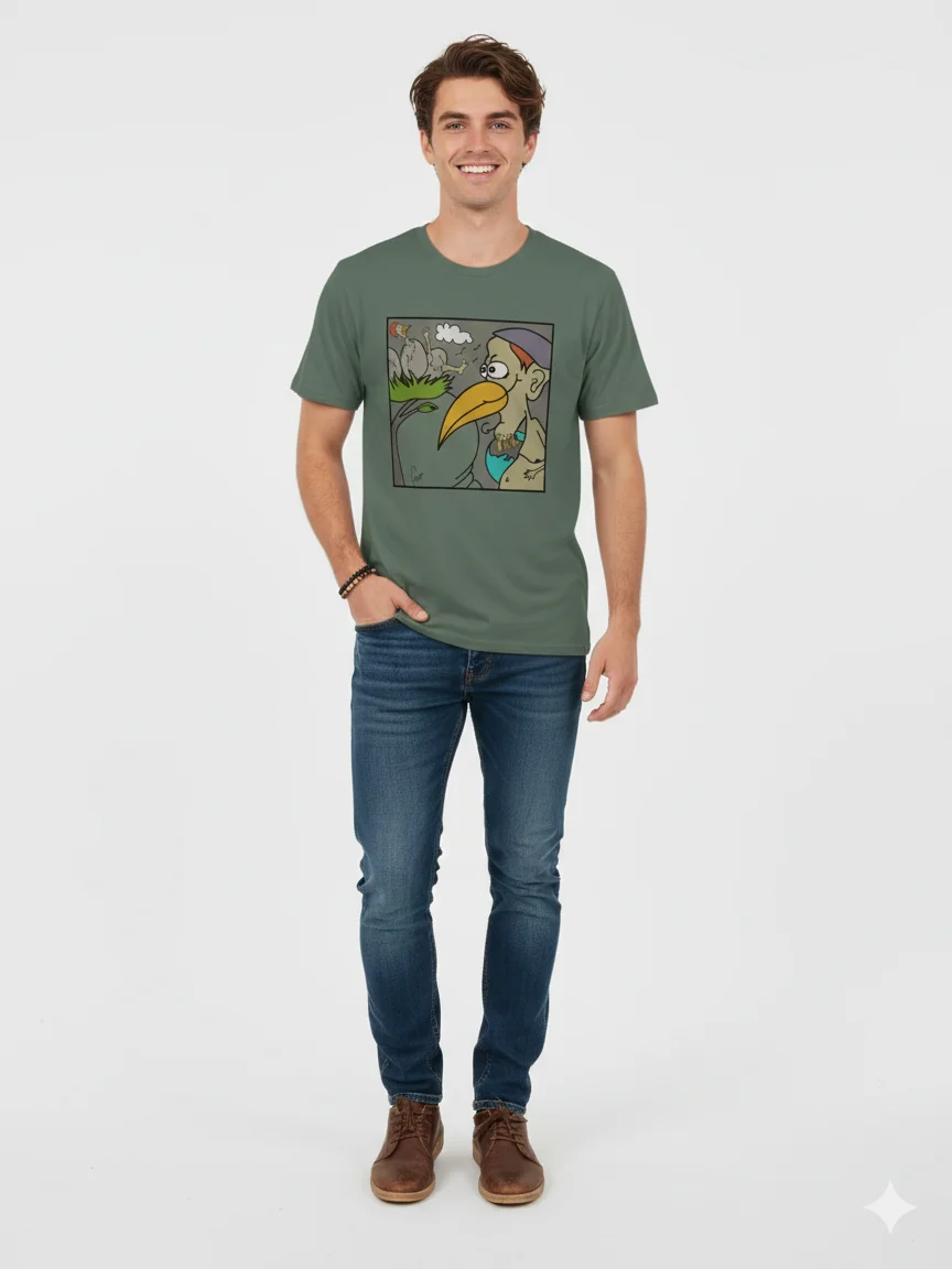 Bird man Illustration product image (25)