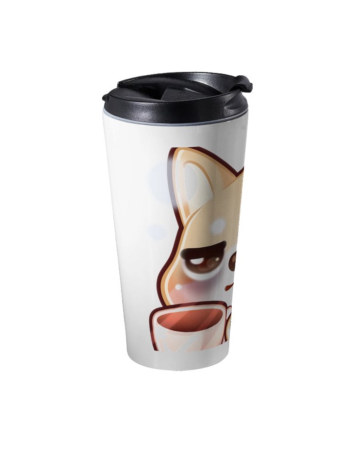 Shiba Coffee Emote Stainless Steel Travel Mug product image (2)