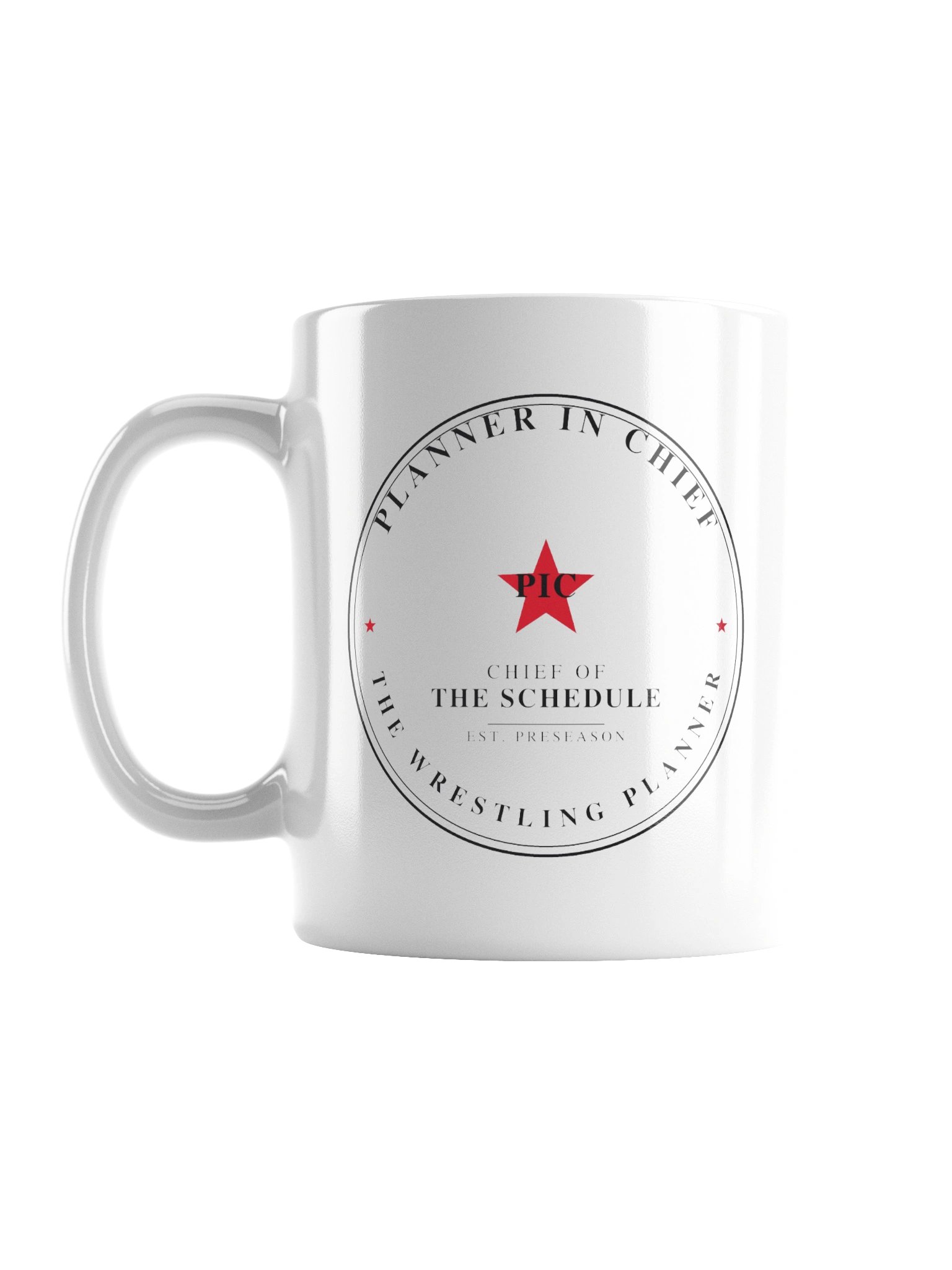 Planner in Chief — Wrestling Mug product image (2)