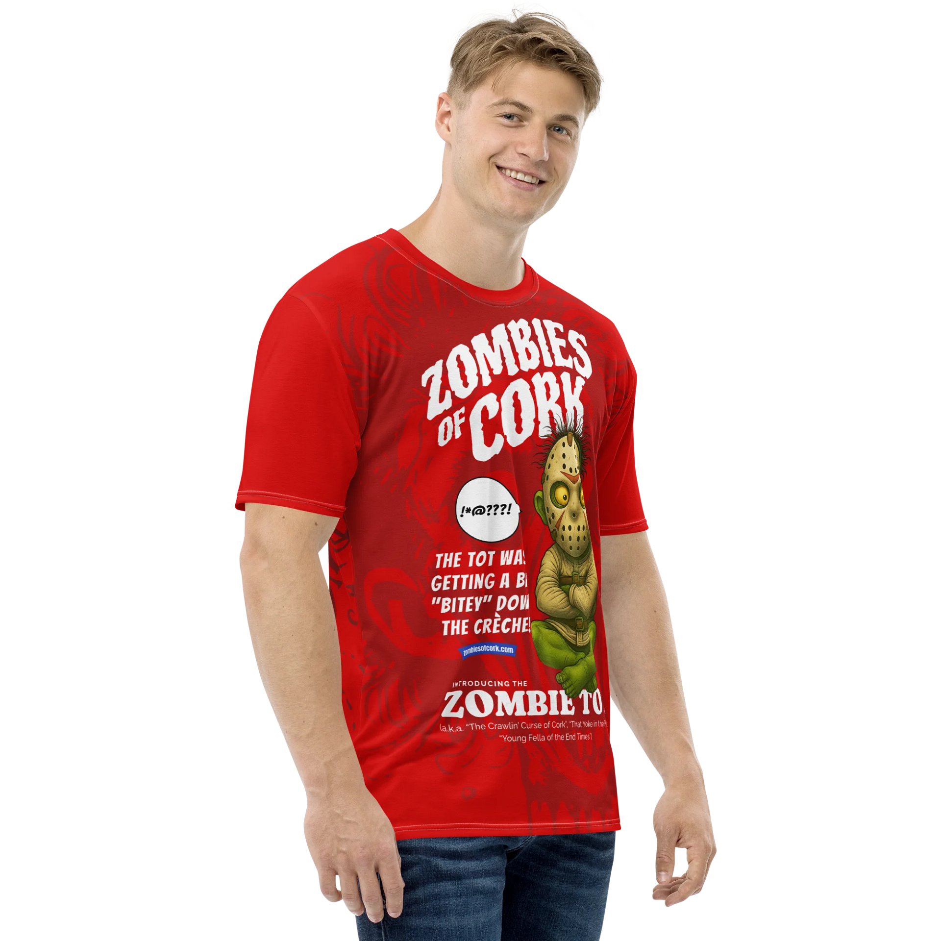 Zombie Tot Gets Bitey - Allover print T-Shirt product image (5)