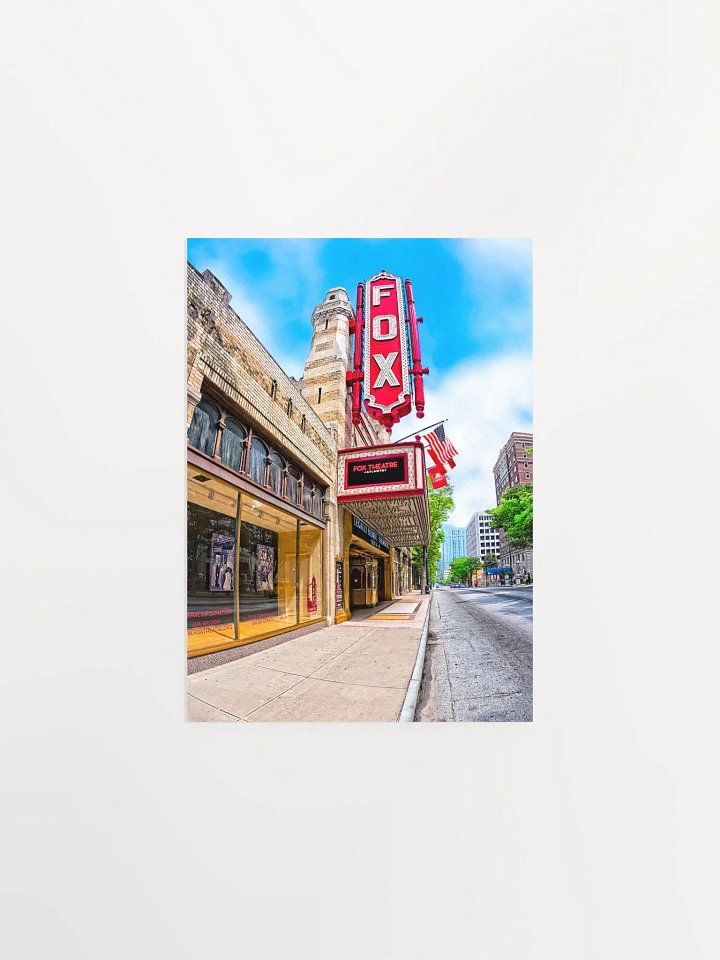 Fabulous Fox Theatre On Peachtree Street - Studio Art Print product image (1)