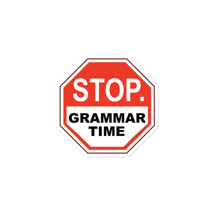 Grammar Time Magnet product image (2)