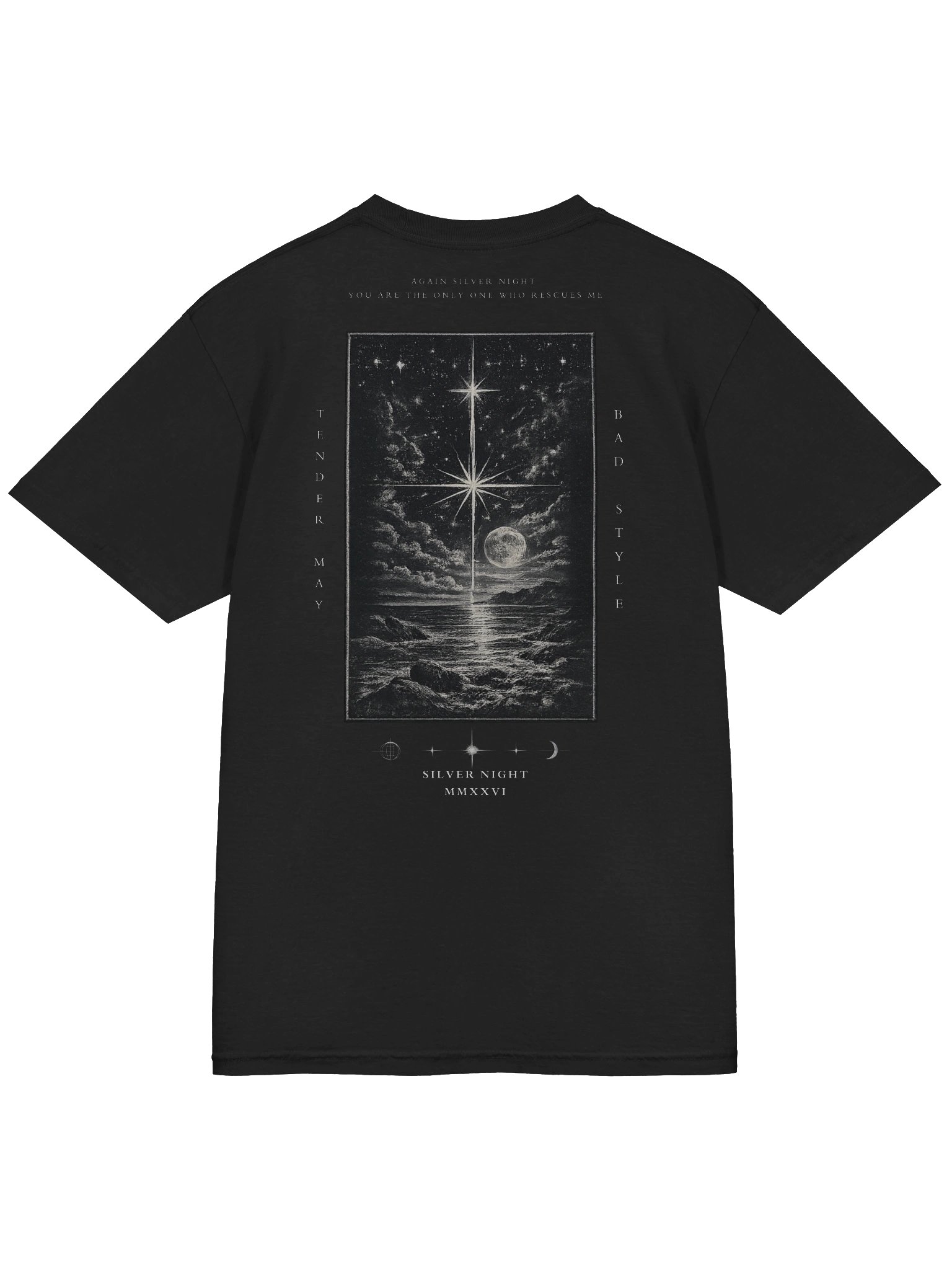 “SILVER NIGHT” T-Shirt product image (4)