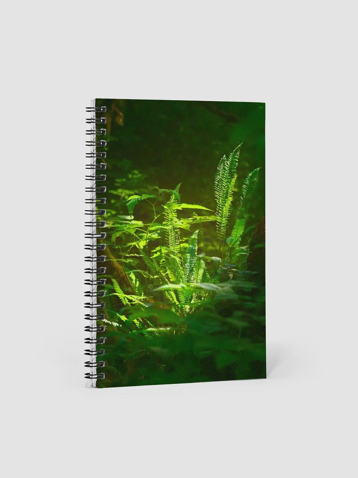 A little shot of sunshine in the wood's Spiral Notebook product image (1)