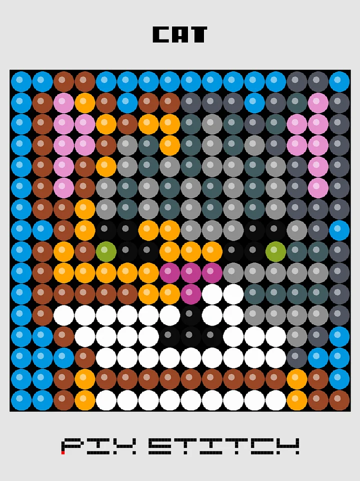Cat Pixel Art product image (1)