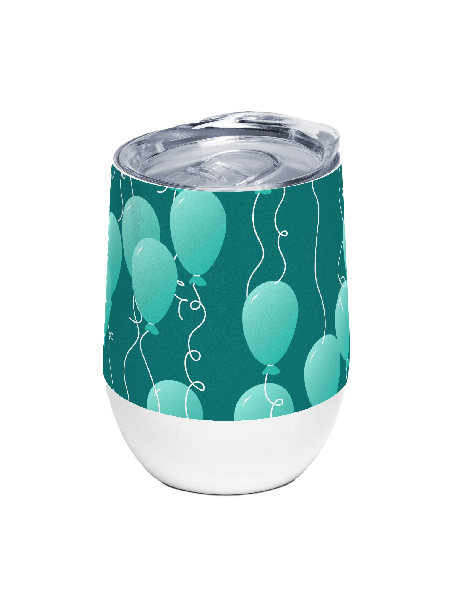 Party Time! Floating Balloon Wine Tumbler product image (1)