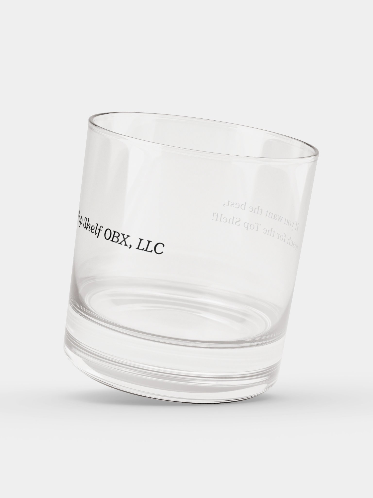 Top Shelf Rocks Glass product image (3)