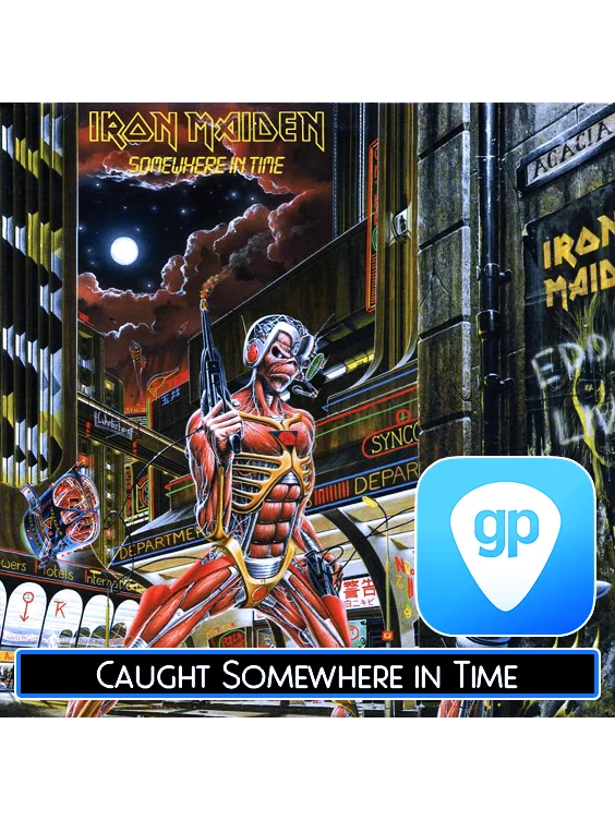 Caught Somewhere in Time | PDF Tab + Guitar Pro | Iron Maiden product image (1)