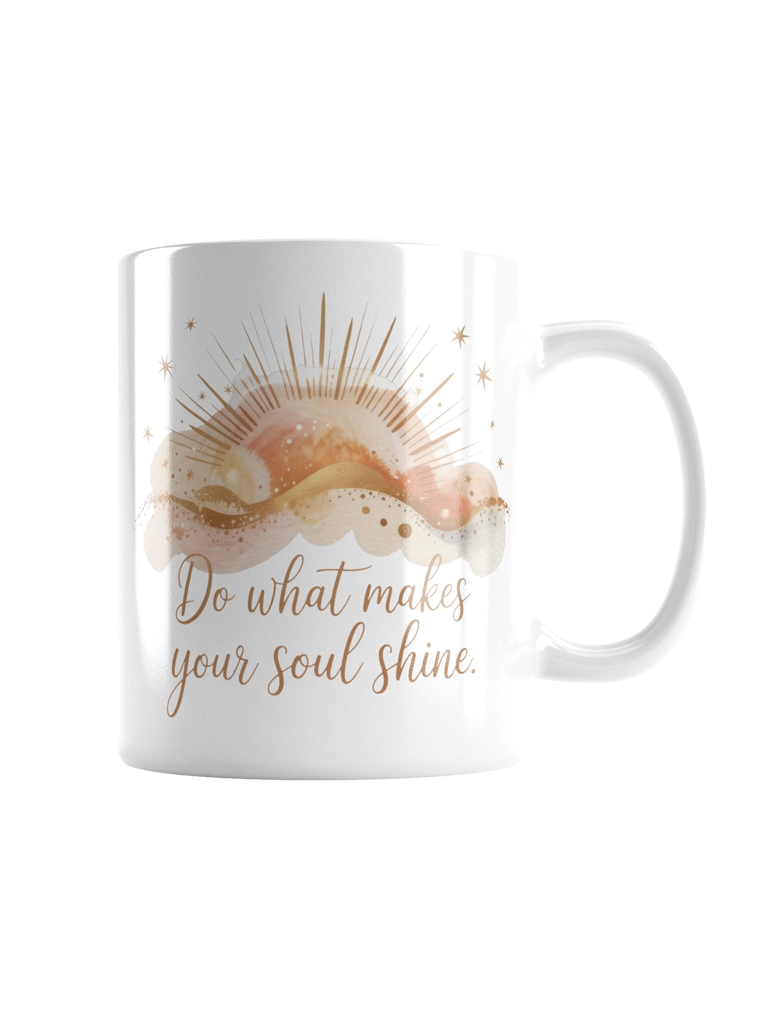 Do What Makes Your Soul Shine Inspirational Coffee Mug product image (3)