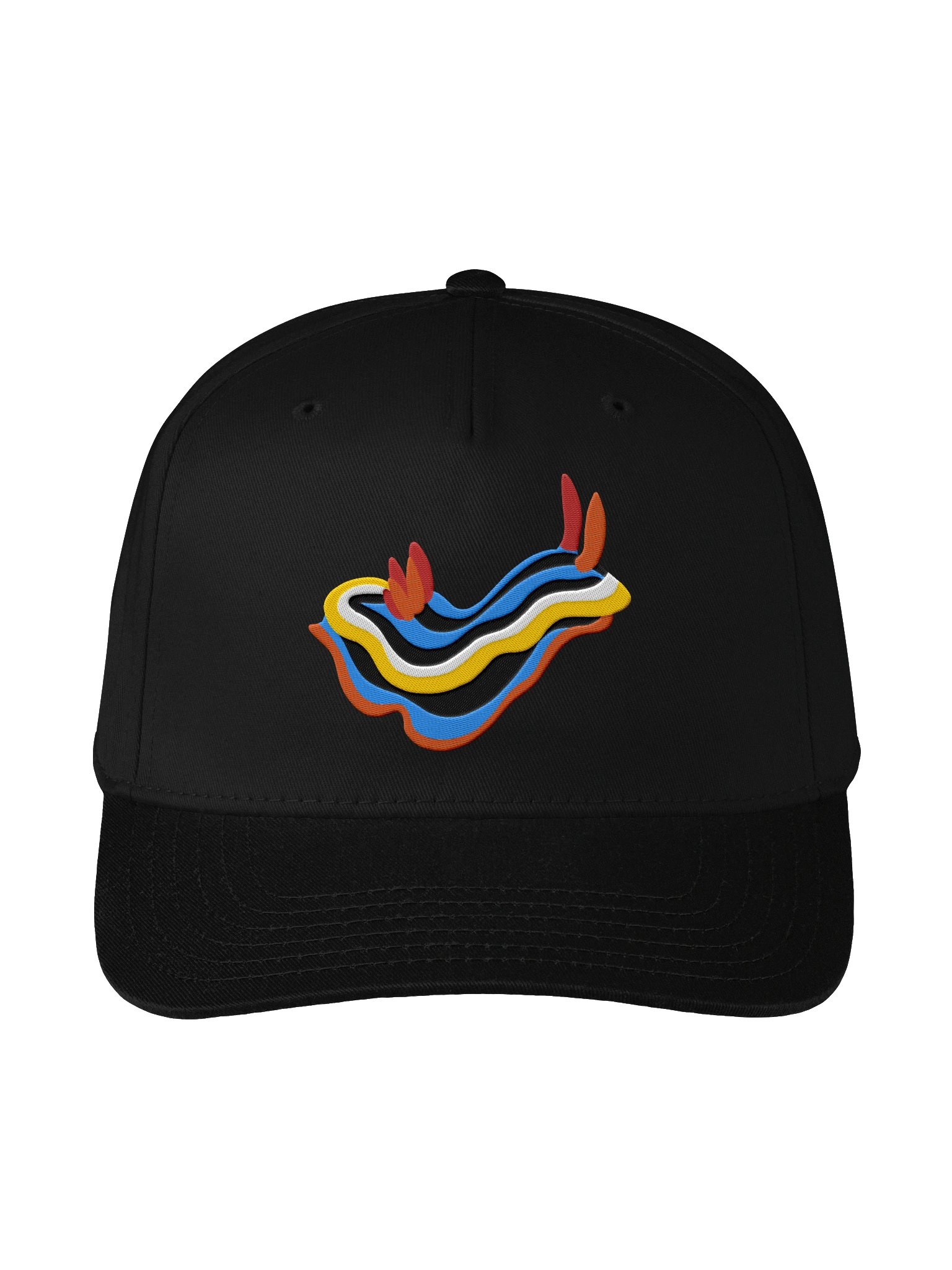 Chromodoris Nudibranch Mid-Profile Baseball Cap (Embroidered) for Reef and Marine Aquarium Lovers product image (1)