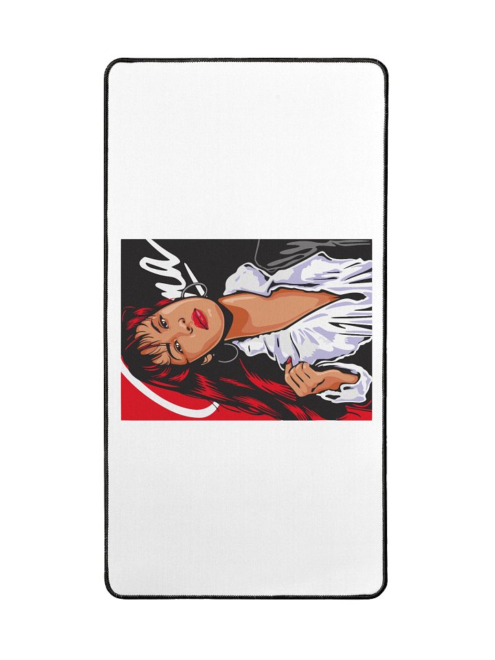 Desk Mat – Pop Art Femme Minimalist Printed Desk Pad for Office & Home product image (2)