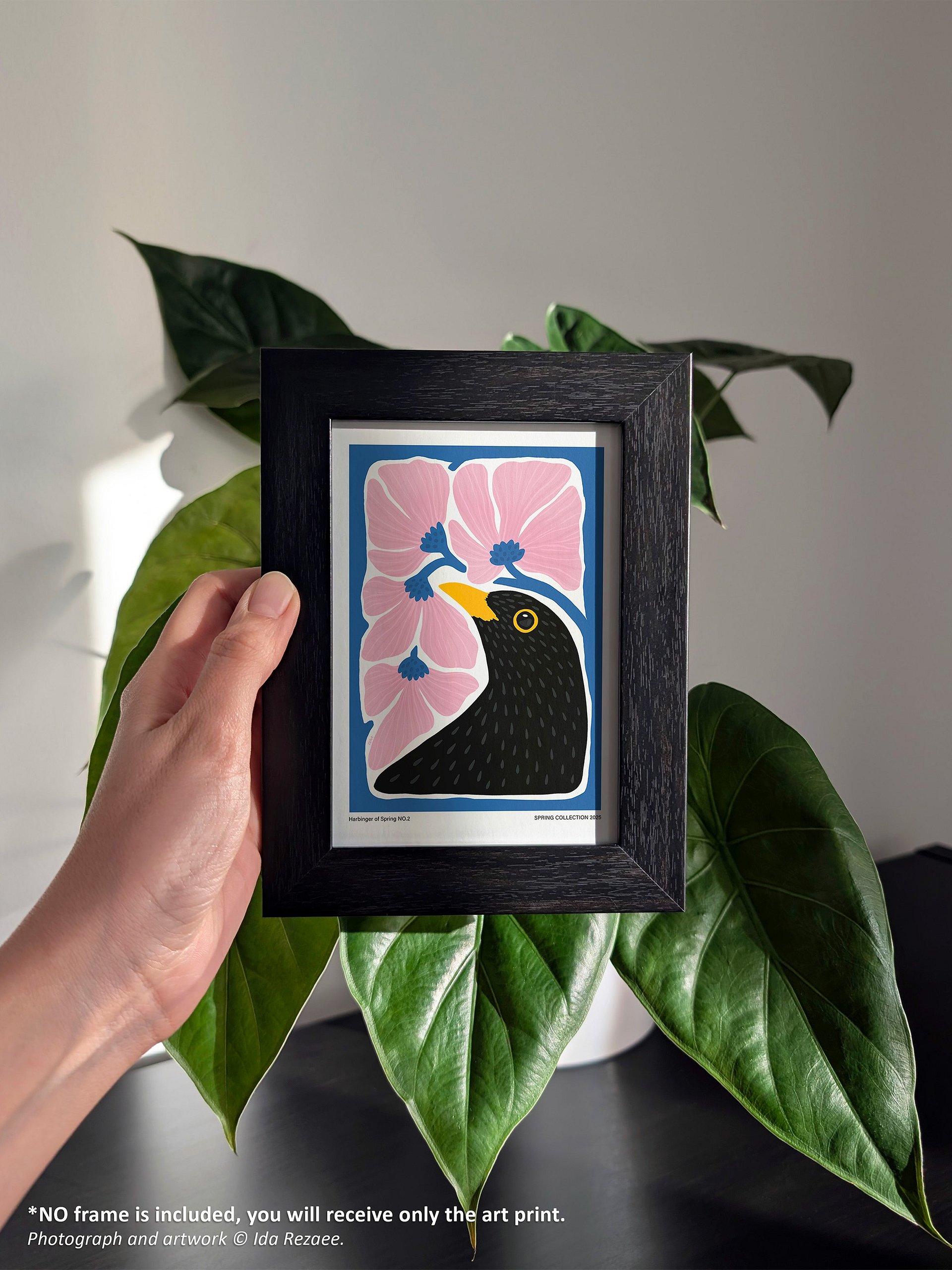 Blackbird Art Print, Harbinger of Spring No.2 product image (5)