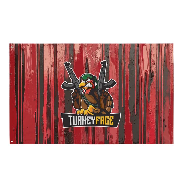 TurkeyFace War Flag product image (1)