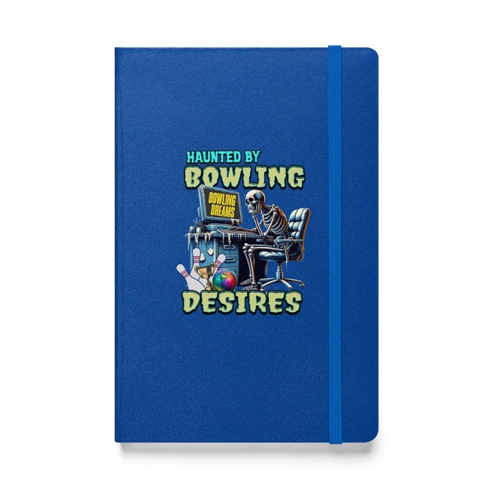 Haunted By Bowling Desires Hardcover Journal product image (1)