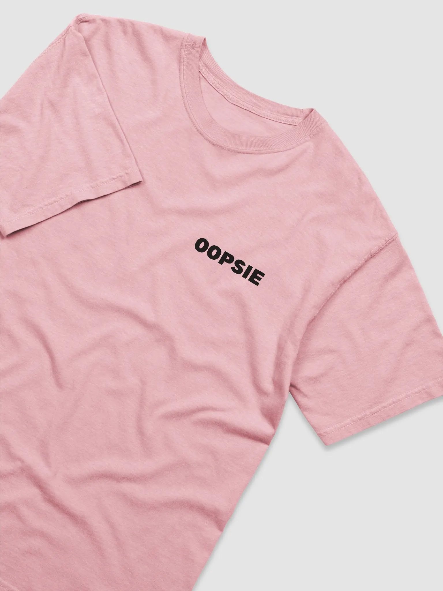 OOPSIE TEE (BLACK) product image (4)