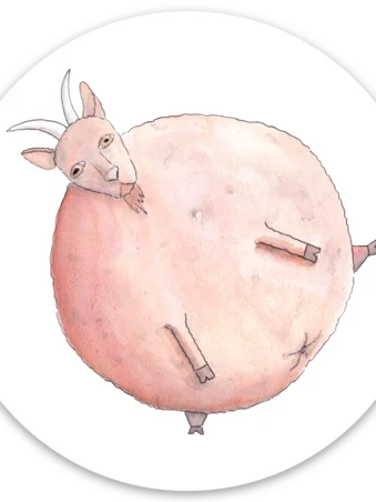 Gorb Round Sticker product image (1)