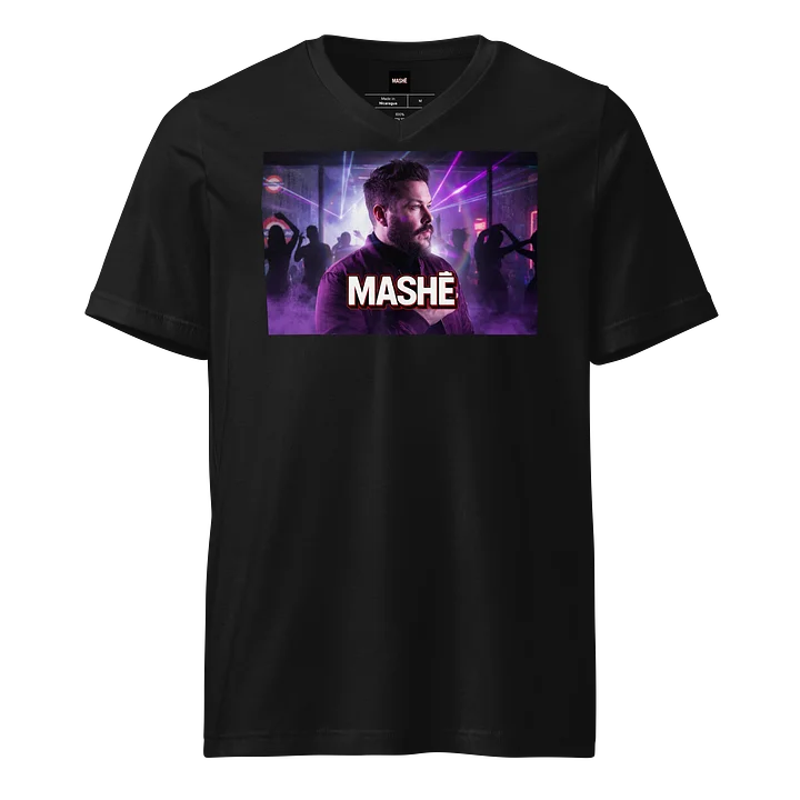 MASHÉ Bold Outlined V-Neck Tee product image (1)