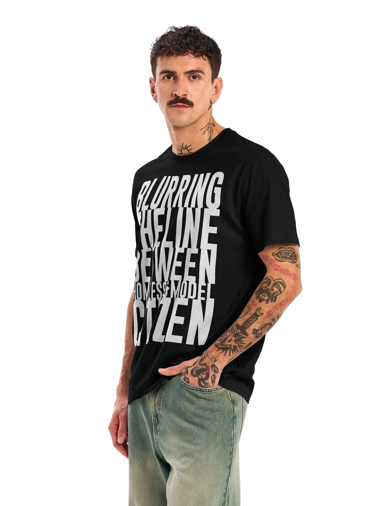 MODEL CITIZEN | BLACK T product image (3)