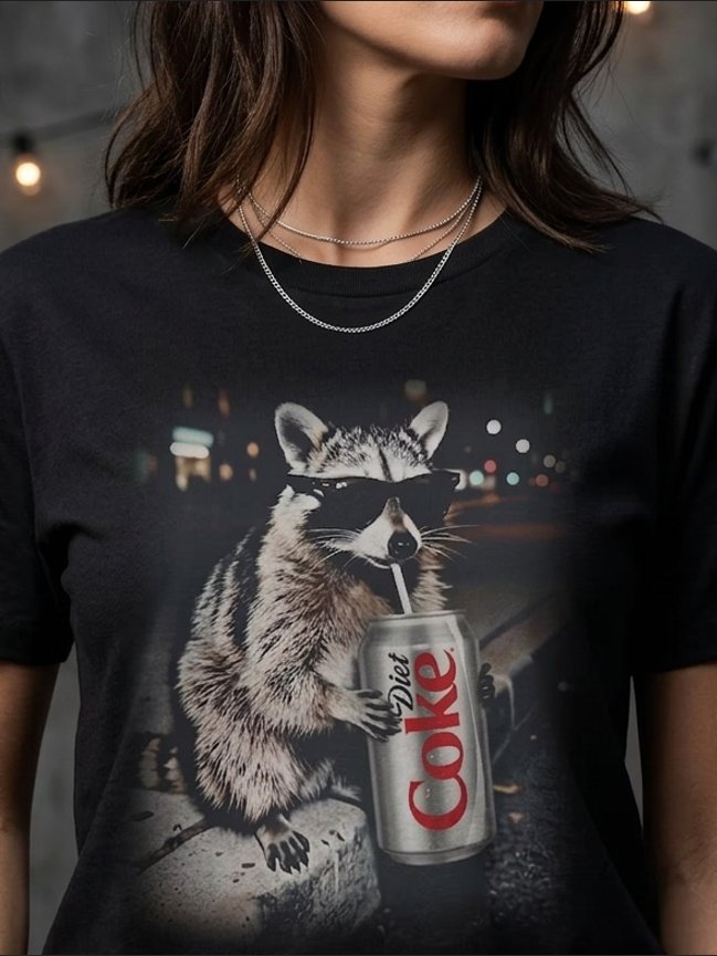 Raccoon Diet Coke Shirt product image (1)