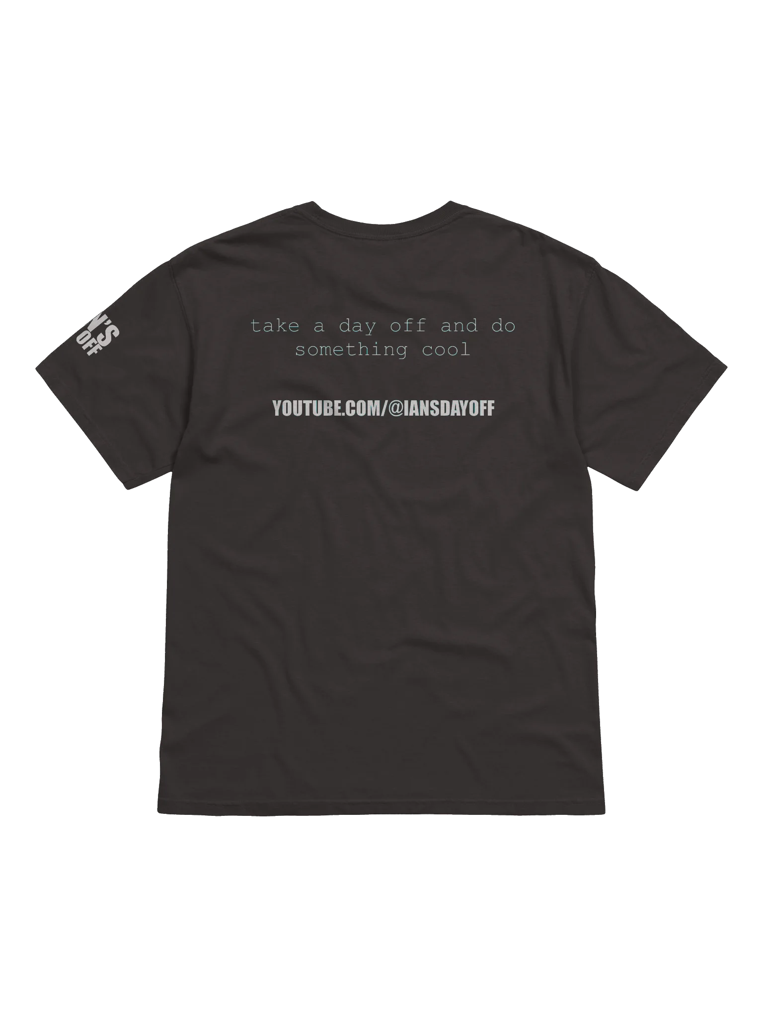 Go Away Simple T-Shirt - Gray product image (2)