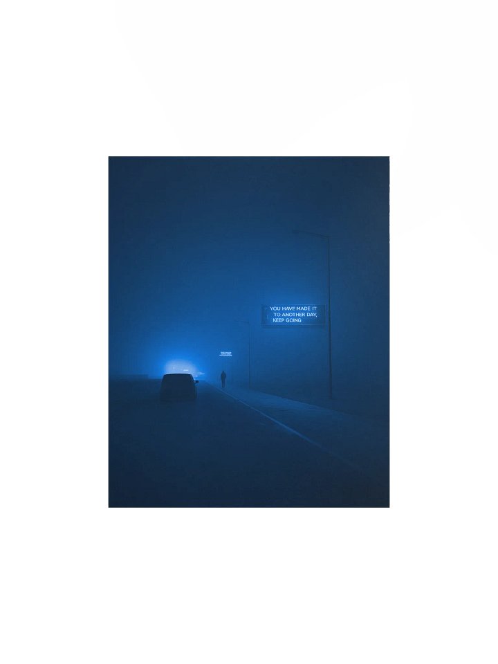 "Keep going" Matte Poster product image (1)