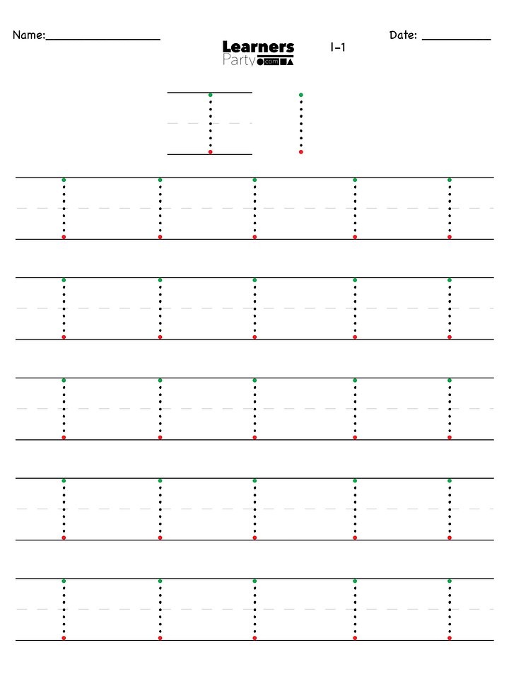 I/i - New Digital Product Progressive Letter Builder product image (1)