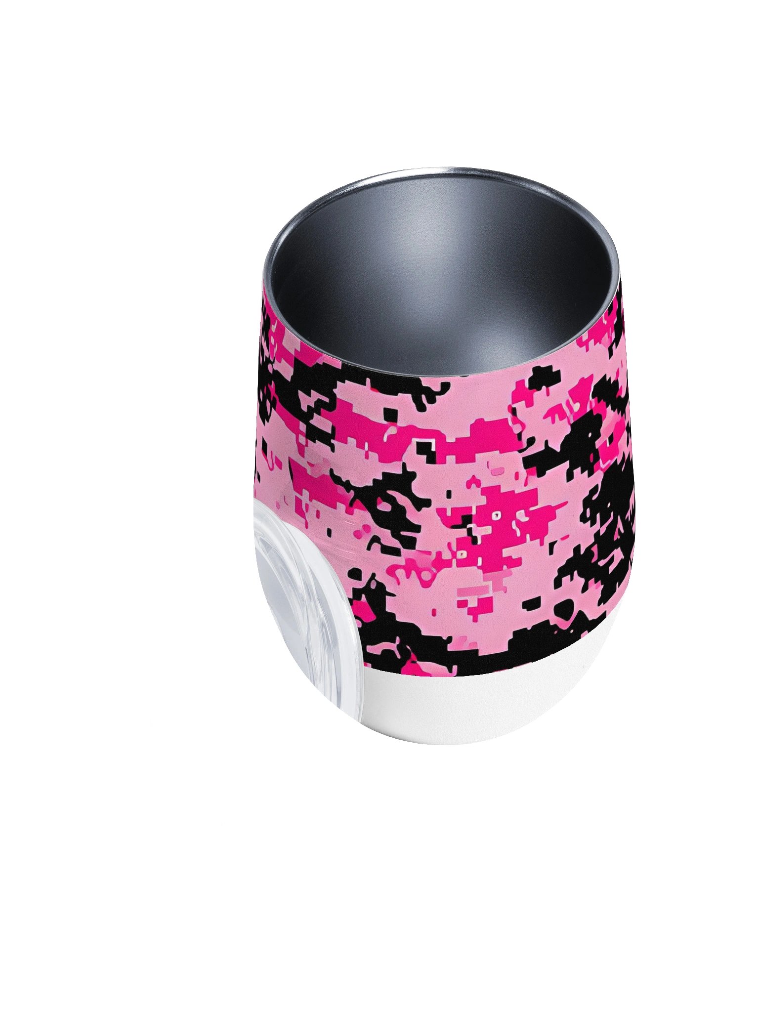 Pixel Pink Wine Tumbler product image (3)