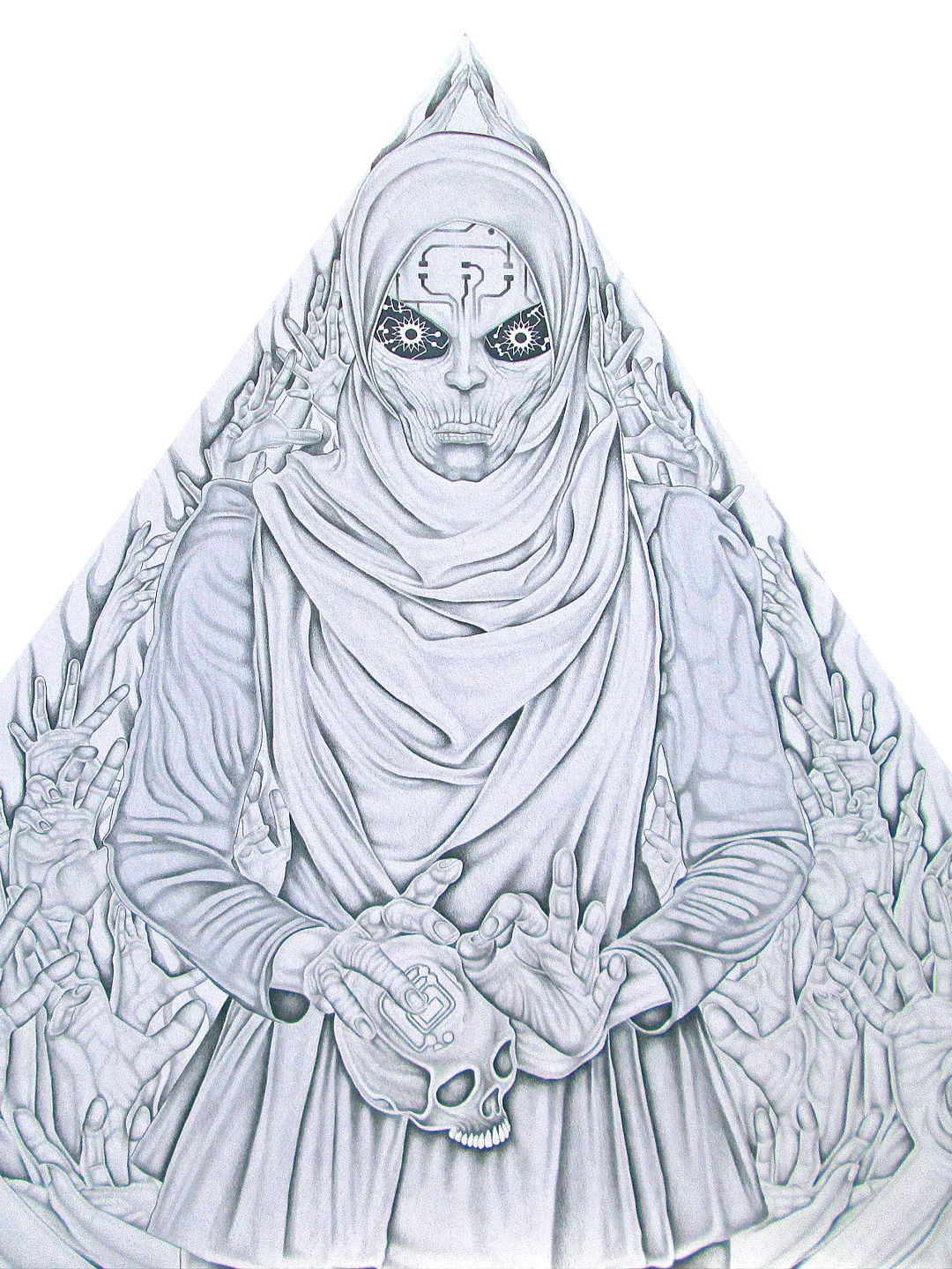 THE ALIEN SAVIOR — Original Drawing product image (1)