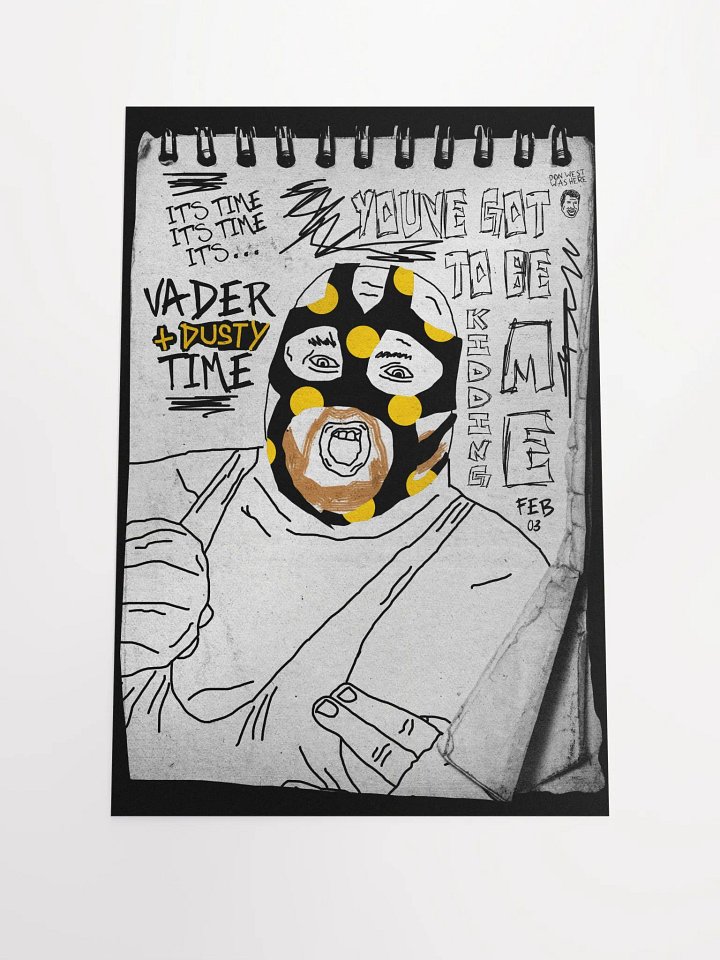 Vader and Dusty Time - February 2003 Episode Poster product image (1)