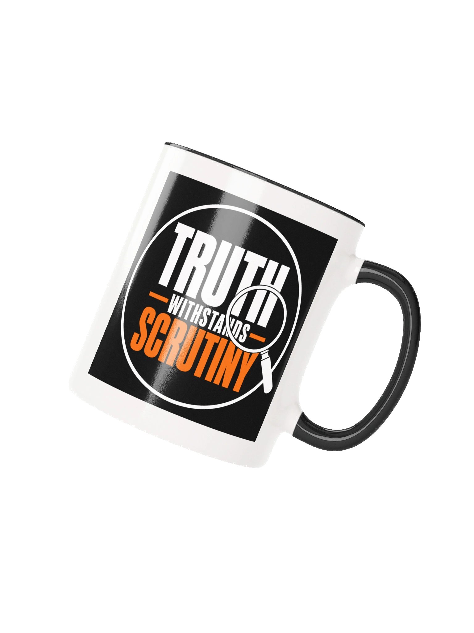 Truth Withstands Scrutiny – Accent Mug product image (2)